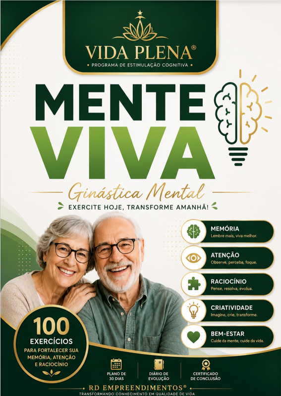 Capa do PDF Vida Plena 100 Atividades